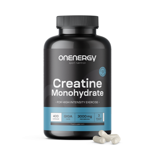 Creatine Monohydrate 3000 mg GIGA CAPS, 400 capsules
