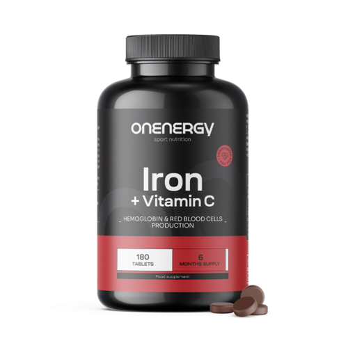 Iron + Vitamin C, 180 tablets