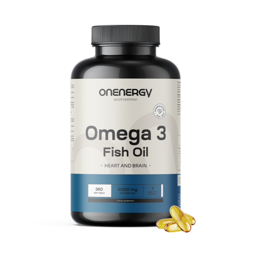 Omega-3 1000 mg – from Fish Oil, 360 softgels