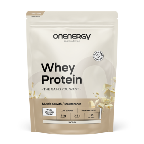 Whey Protein – White Chocolate, 1000 g