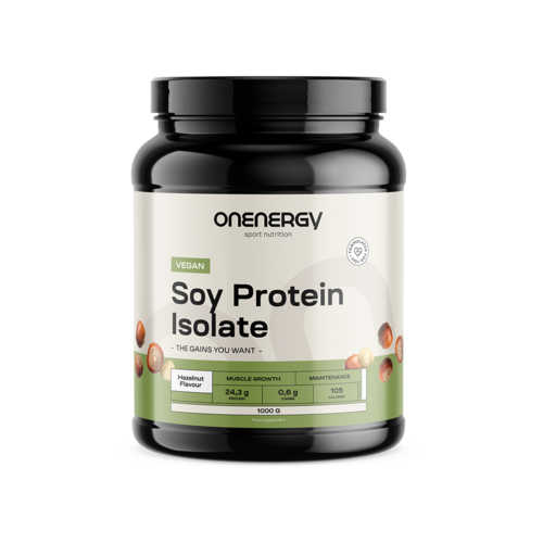 Vegan Isolate Soy Protein – Hazelnut, 1000 g