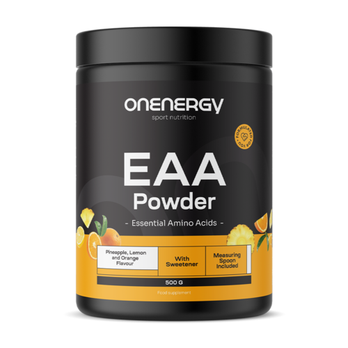 EAA Powder – Pineapple, Lemon, Orange, 500 g