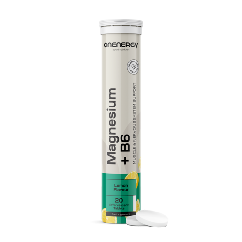 Magnesium + Vitamin B6 - Effervescent Tablets, 20 effervescent tablets