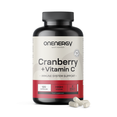 Cranberry Extract with Vitamin C, 120 capsules