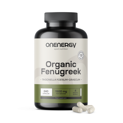 Organic Fenugreek 1500 mg, 240 capsules