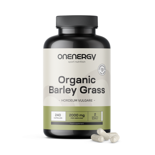 Organic Barley Grass 2000 mg, 240 capsules