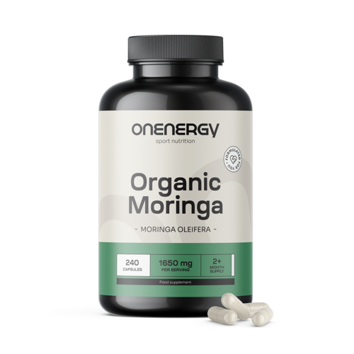 Organic Moringa 1650 mg, 240 capsules