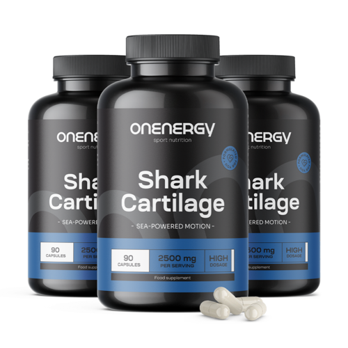 3x Shark Cartilage, total 270 capsules