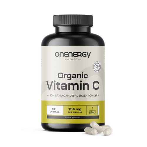 Organic Vitamin C, 90 capsules