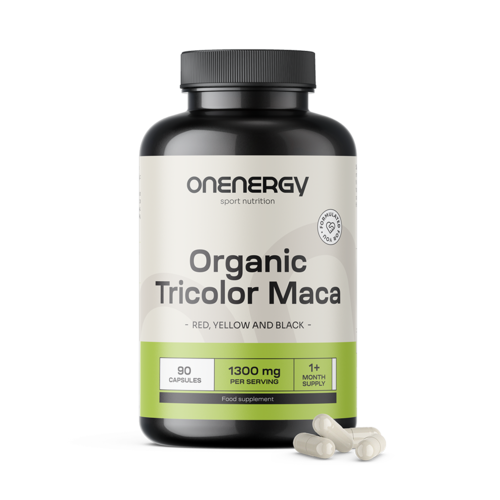 Organic Tricolor Maca, 90 capsules