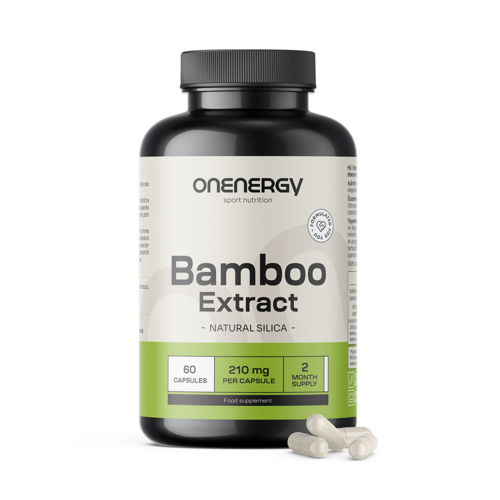 Bamboo Extract 15:1 – Natural Silica, 60 capsules
