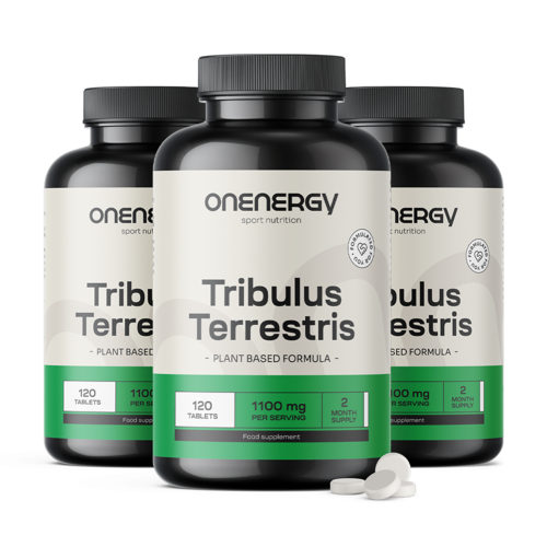 3x Tribulus (Tribulus Terrestris) – Extract 15:1, total 360 tablets