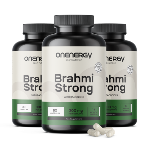 3x Brahmi Strong, total 270 capsules