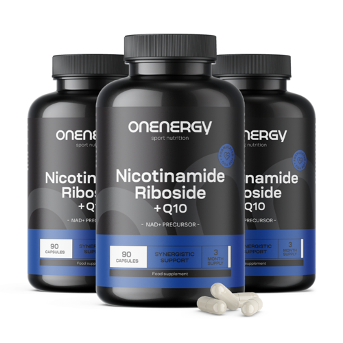 3x Nicotinamide Riboside + Q10, total 270 capsules