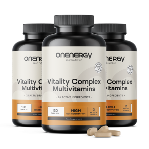 3x Vitality Complex – Multivitamins, total 360 tablets
