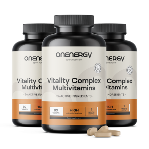 3x Vitality Complex – Multivitamins, total 180 tablets