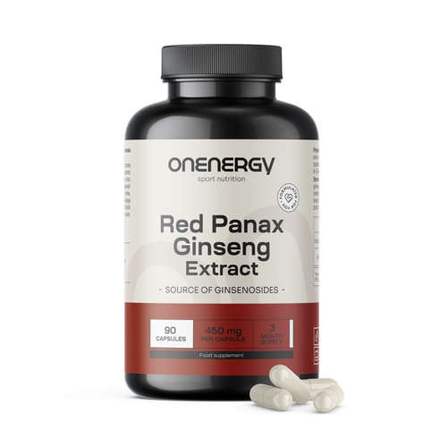 Red Ginseng (Red Panax Ginseng) – Extract, 90 capsules