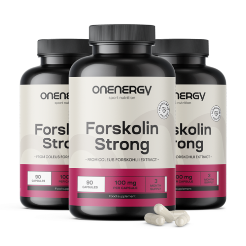 3x Forskolin Strong 100 mg, 90 capsules