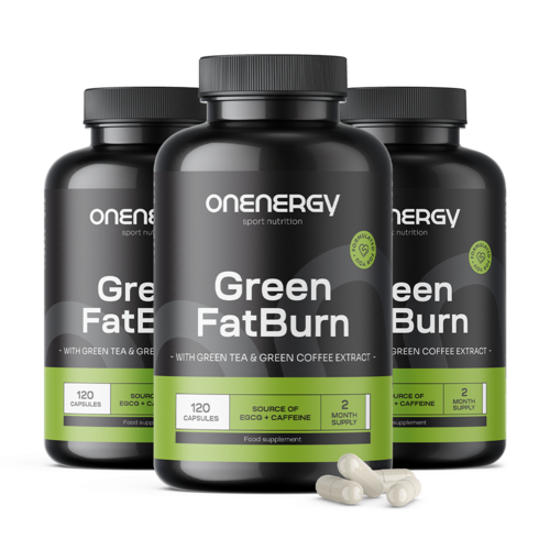 3x Green FatBurn, total 360 capsules