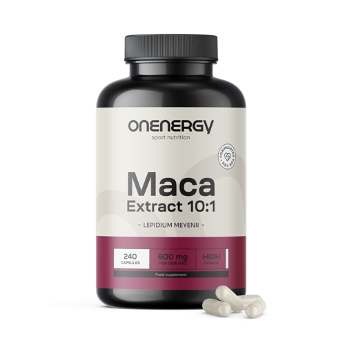 Maca – extract 10:1, 240 capsules
