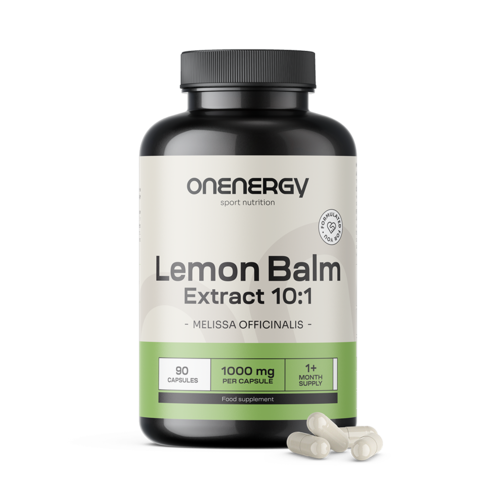 Lemon Balm – 10:1 Extract, 90 capsules