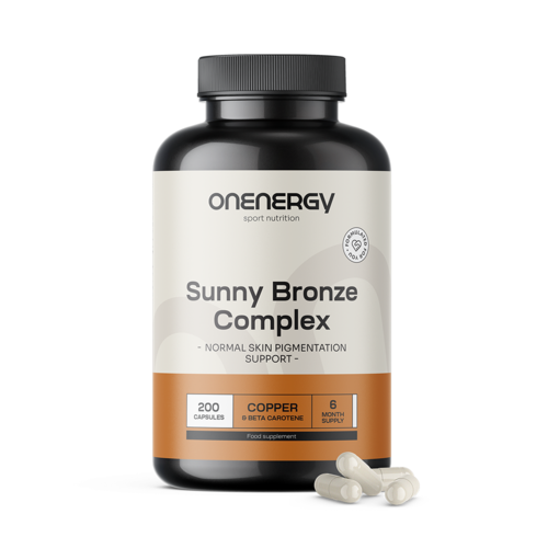 Sunny Bronze Complex – Tan Support, 200 capsules