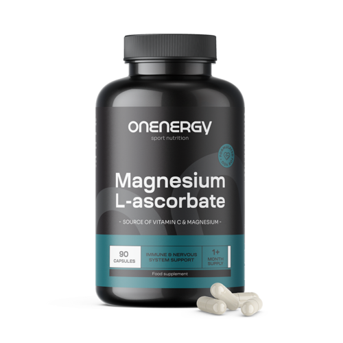 Magnesium L-ascorbate, 90 capsules